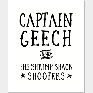 Captain Geech and the Shrimp Shack Shooters Posters and Art